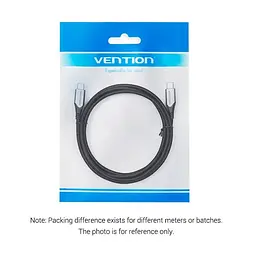 Кабель Vention USB 3.1Type-C M-M,0.5м60W Cotton Braided (TAAHD) - мініатюра 4