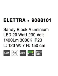 Підвіс Elettra Nova Luce 9088101 - мініатюра 9