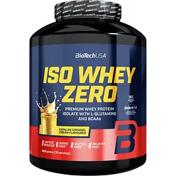 Протеїн BiotechUSA IsoWhey Zero Сatalan caramel cream 1.816 кг