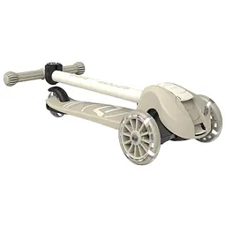 Самокат Scoot and Ride Highwaykick-3s колеса світяться 3+ років світло-сірий (SR-00937) - мініатюра 10