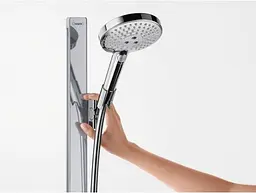 Душовий набір Hansgrohe Raindance Select S 120/150 см 3Jet White/Chrome 27646400, Хром - мініатюра 3
