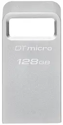 Накопичувач 128GB USB 3.2 Type-A Gen1 DT Micro R200MB/s Metal Kingston teh0013397