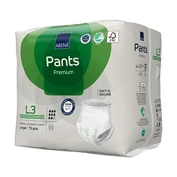 Підгузки-трусики для дорослих ABENA Pants Premium L3 (2400 мл) - мініатюра 2