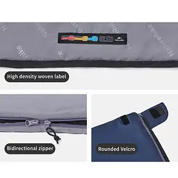 Спальник Naturehike Sunny Day PL01 LW180 (CNK2550WS026) +14°C - 205см - коричневий - мініатюра 2