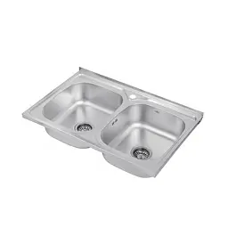 Кухонна мийка Kroner KRP Satin-5080Z (0,8 мм) CV022822, Satin - мініатюра 7