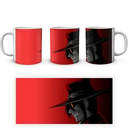 Кухоль GeekLand Hellsing Хелсінг Алукард HLS 02.07 330 мл білий - мініатюра 4