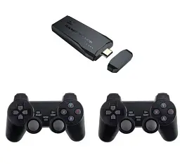 Ігрова приставка M8 64 gb Mini Game Stick 4K HDMI + 2 бездротові джойстики, консоль для телевізора - мініатюра 8
