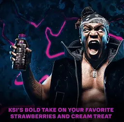Напій Prime KSI The Nightmare Strawberry Cream 500 мл - мініатюра 7