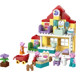 Конструктор LEGO DUPLO Peppa Pig Сімейний будинок 84 деталі (10467 - мініатюра 2