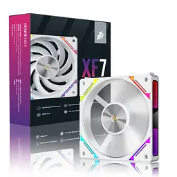 Вентилятор 1stPlayer XF7 White (XF7-WH-1IN1) - мініатюра 3