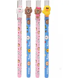 Ручка кулькова Yes Line Friends 0.7 мм синя (412174) - мініатюра 2