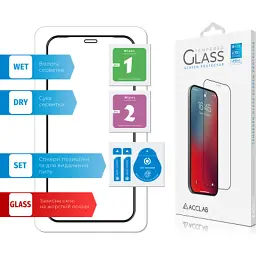 Скло захисне ACCLAB Full Glue Apple iPhone 12 mini (1283126508226) - мініатюра 6