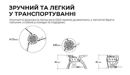 Газовий пальник BRS-107 - мініатюра 12