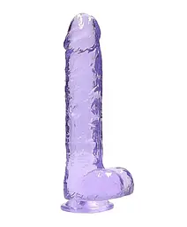 Реалістичний фалоімітатор RealRock Dildo With Balls 9, 25 см