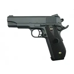 Пістолет ігровий Vigor Colt M1911 V9-Silver grey металевий