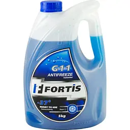 Антифриз Fortis Blue G11 синій 5 кг (28955) - мініатюра 3