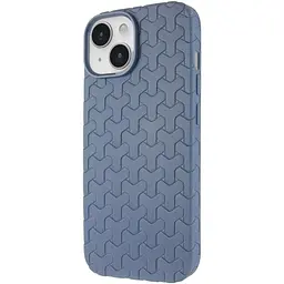 Чохол TPU Weaving для Apple iPhone 15 (6.1) Blue