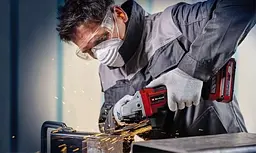 Шліфмашина кутова акумуляторна Professional TP-AG 18/125 CE QLI Einhell teh0025431 - мініатюра 5