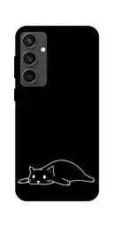 TPU чохол Demsky Lazy cat для Samsung Galaxy S24 FE