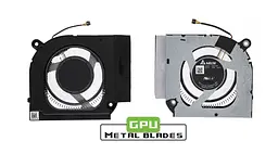 Вентилятор кулер (12V) для моделей ноутбука Acer Predator Helios Neo 16 PHN16-71 для GPU метал (NS8CC28), 12V, 4pin
