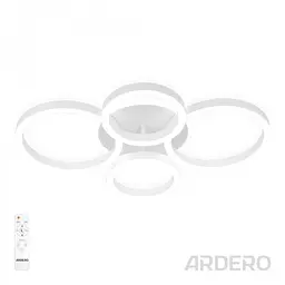 Світлодіодний накладний світильник Ardero AL6497-1ARD URBAN W 70Вт білий - мініатюра 5
