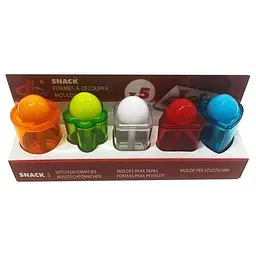 Форми для приготування канапе та вирізки тіста набір із 5 штук, Kitchen Master 85273