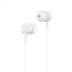 Навушники Hoco M14, вакуумні, провідні, 3.5mm, 1.2m, білі - мініатюра 2