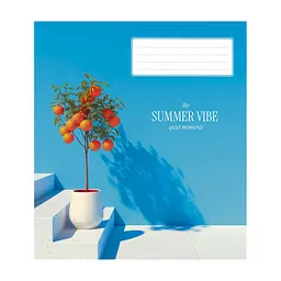 Зошит Школярик Summer 48 аркушів клітинка (048-3621K), в асортименті