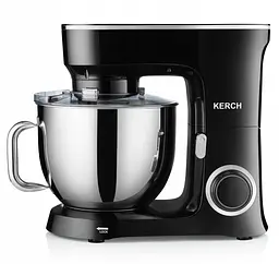 Тістоміс міксер планетарний KERCH Baker Black 3000 Вт 7л - мініатюра 6