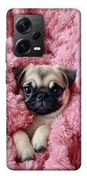 TPU чохол Demsky Мопс у ніжностях для Xiaomi Redmi Note 12 Pro+ 5G