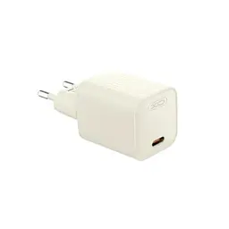 Мережевий зарядний пристрій XO L146 20W Single USB-C Charger Бежевий - мініатюра 2