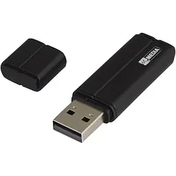 Флеш-накопичувач Verbatim USB 64GB MyMedia Black USB 2.0 (69263) - мініатюра 3