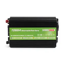 Перетворювач напруги (інвертор) Tossa 12V-220V/1000W Модифікований синус З функцією заряджання UPS (TAU1000L-1000W) - мініатюра 3
