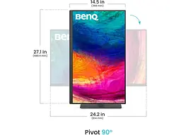Монітор BenQ PD2706QN (9H.LNDLA.TBE) - мініатюра 5