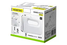 Міксер ручний занурювальний кухонний Maestro MR-503 500Вт білий - мініатюра 5