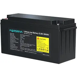 Акумуляторна батарея Marsriva LiFePO4, 12.8V/200Ah (MR-LBP12-200-LAR), 2.56kWh - мініатюра 3
