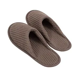 Капці Lotus Home - Waffle brown коричневий - мініатюра 4