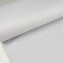 Простирадло на резинці для коляски та люльки Cosas Mini Dots CS1 40х80х5 см (DotsGreyGrey_FittedStroller_40х80) - мініатюра 5