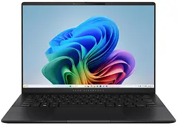 Ноутбук ASUS Vivobook S 14 S5406SA-QD100 14 WUXGA OLED, Intel Ultra 7 256V, 16GB, F1TB, UMA, NoOS, Чорний (90NB15R3-M00DT0)