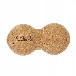 Масажний м'яч подвійний 4FIZJO Lacrosse DuoBall Cork 6.5 x 13.5 см 4FJ0568 (P-5907739319586) - мініатюра 2
