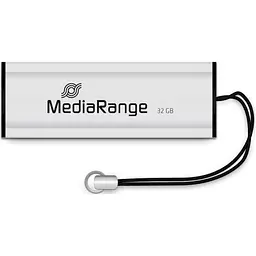 Флеш-накопичувач MediaRange 32GB USB flash drive USB 3.0 black/silver (MR916)