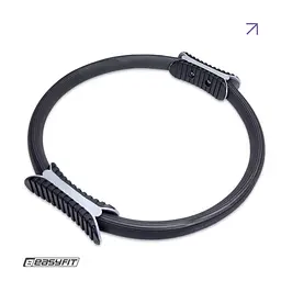 Кільце для пілатесу EasyFit чорне