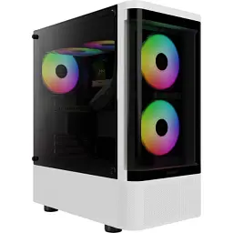 Корпус для ПК Gamdias TALOS E3 CG WH (4711514501209) - миниатюра 8