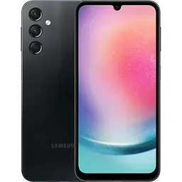 Смартфон Samsung Galaxy A24 6/128GB Black SM-A245FZKVSEK - мініатюра 1