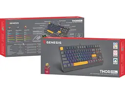 Клавіатура Genesis Thor 230 TKL Naval Blue Positive RGB Outemu Panda (NKG-2163) - мініатюра 10