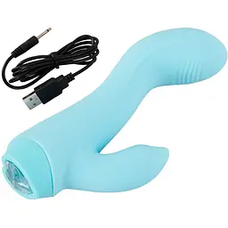 Мінівібратор Cuties Mini Vibrator Blue 4G - мініатюра 6