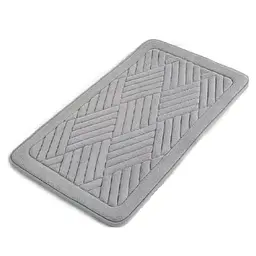 Килимок для ванної і туалету Lovely Svi м’який, абсорбуючий, нековзний 50 x 80 x 1.5 Сірий (2565040)