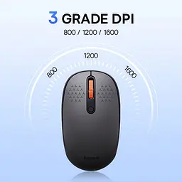 Миша бездротова Baseus F01B Tri-Mode (B01055503833-0) Gray - мініатюра 3