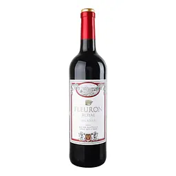 Вино Fleuron Royal Rouge Sec червоне сухе 11-14.5% 0.75 л - мініатюра 2