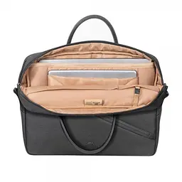 Сумка для ноутбука RivaCase 8124 Eco 15.6" Чорний - мініатюра 7